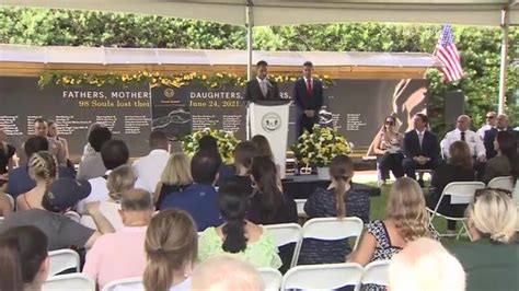Survivors, victims’ families and local leaders mark 2-year anniversary of Surfside condo collapse in somber ceremonies